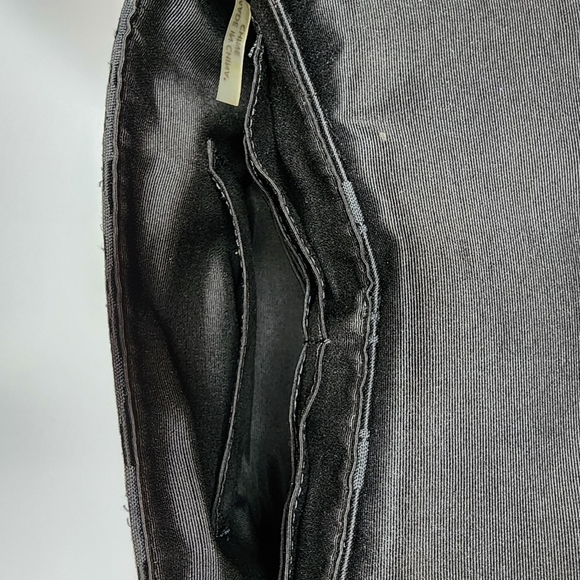 COACH Black Sateen Signature C Small Turn Lock Clutch Wristlet Hand Bag - Picture 10 of 10